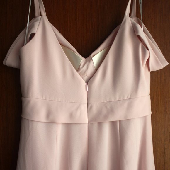 Kleinfeld Bridal Cold-Shoulder Bridesmaids Dress - Picture 7 of 8